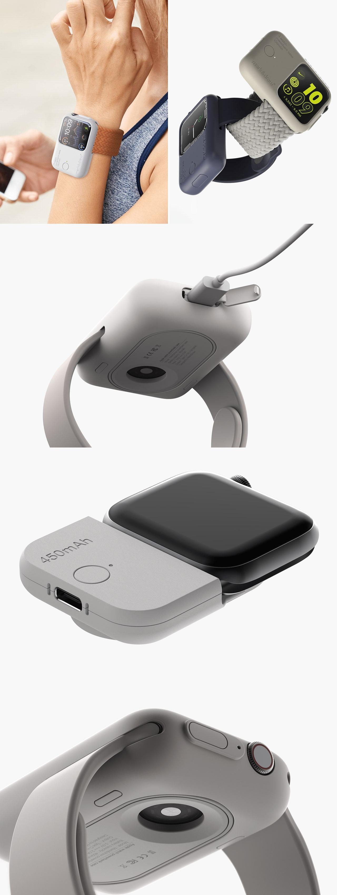 可以在手腕上充电的Apple Watch充电宝图片