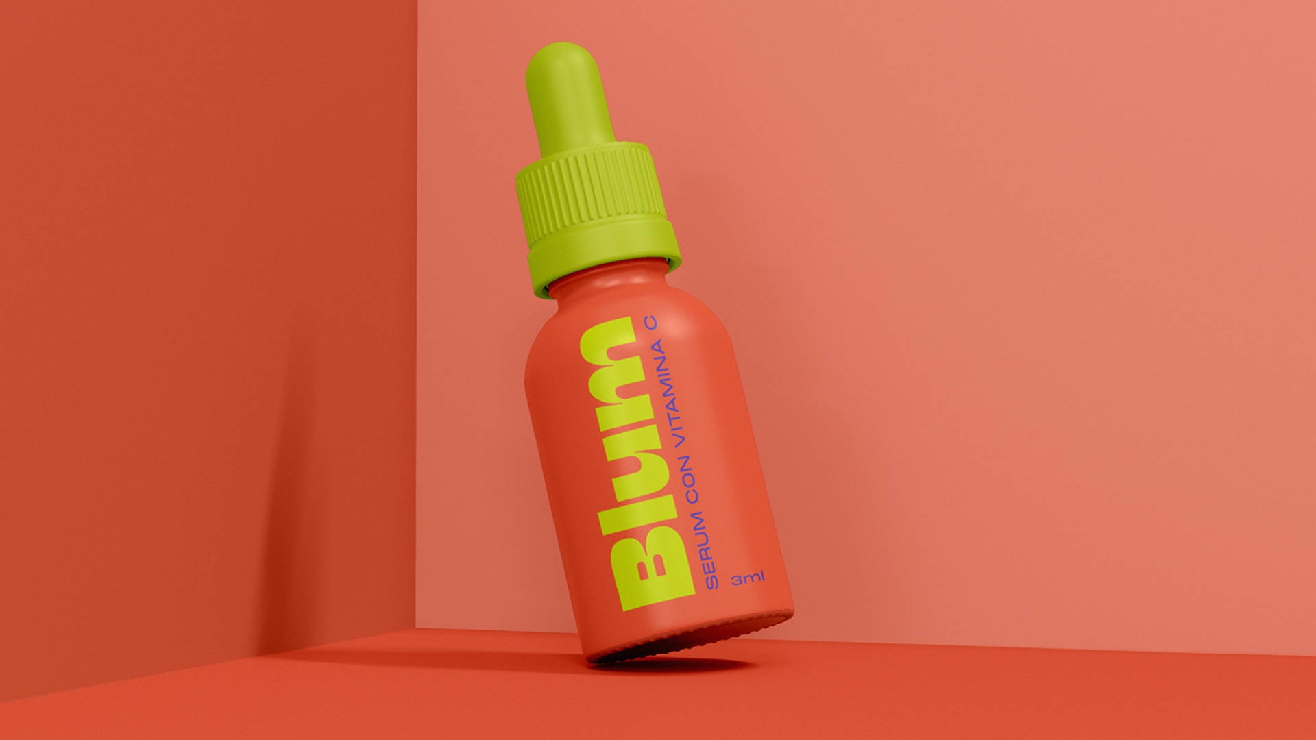 散发出愉悦感的Blum护肤品包装设计图片