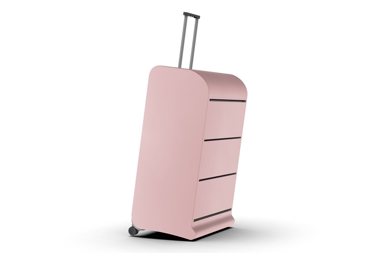 一个成长的摇篮行李箱-可以变成一匹木马,折叠成手提箱---酷图编号12