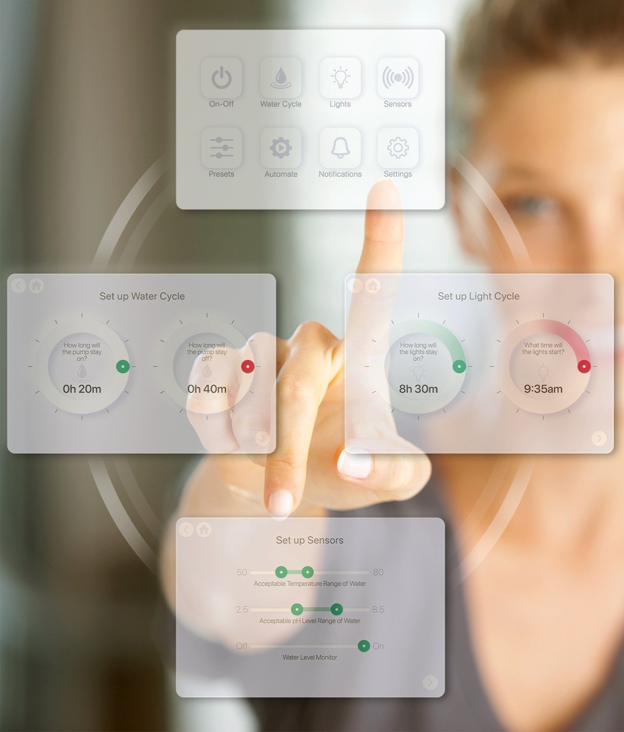 为您带来健康绿色的自动化水培室花园---酷图编号5