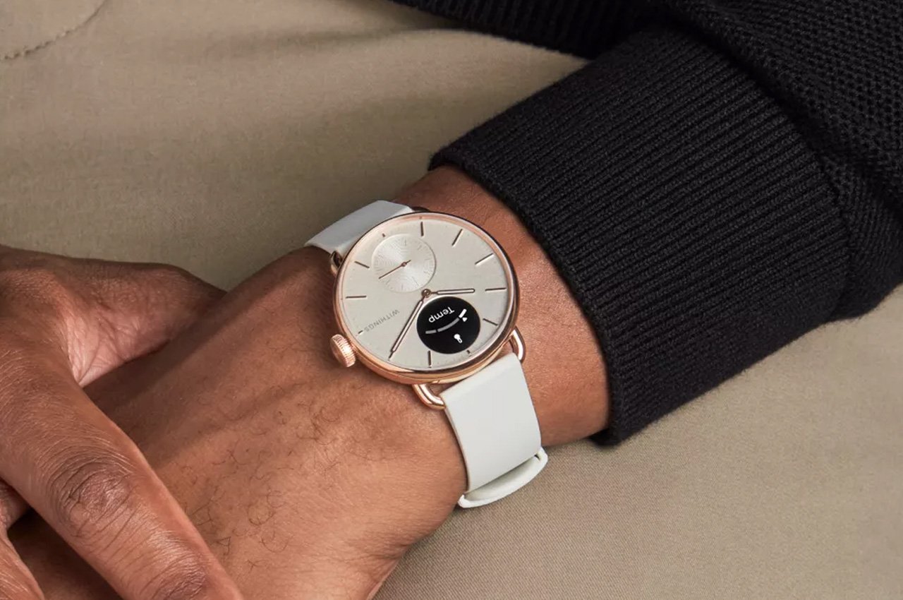 带有温度跟踪工具的ScanWatch 2腕表设计---酷图编号3