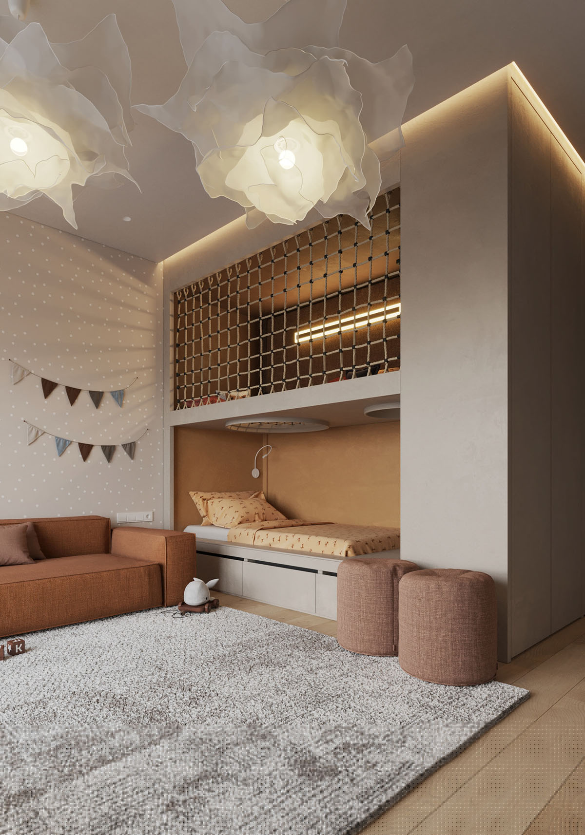 现代磁性的黑色装饰室内空间设计---酷图编号5