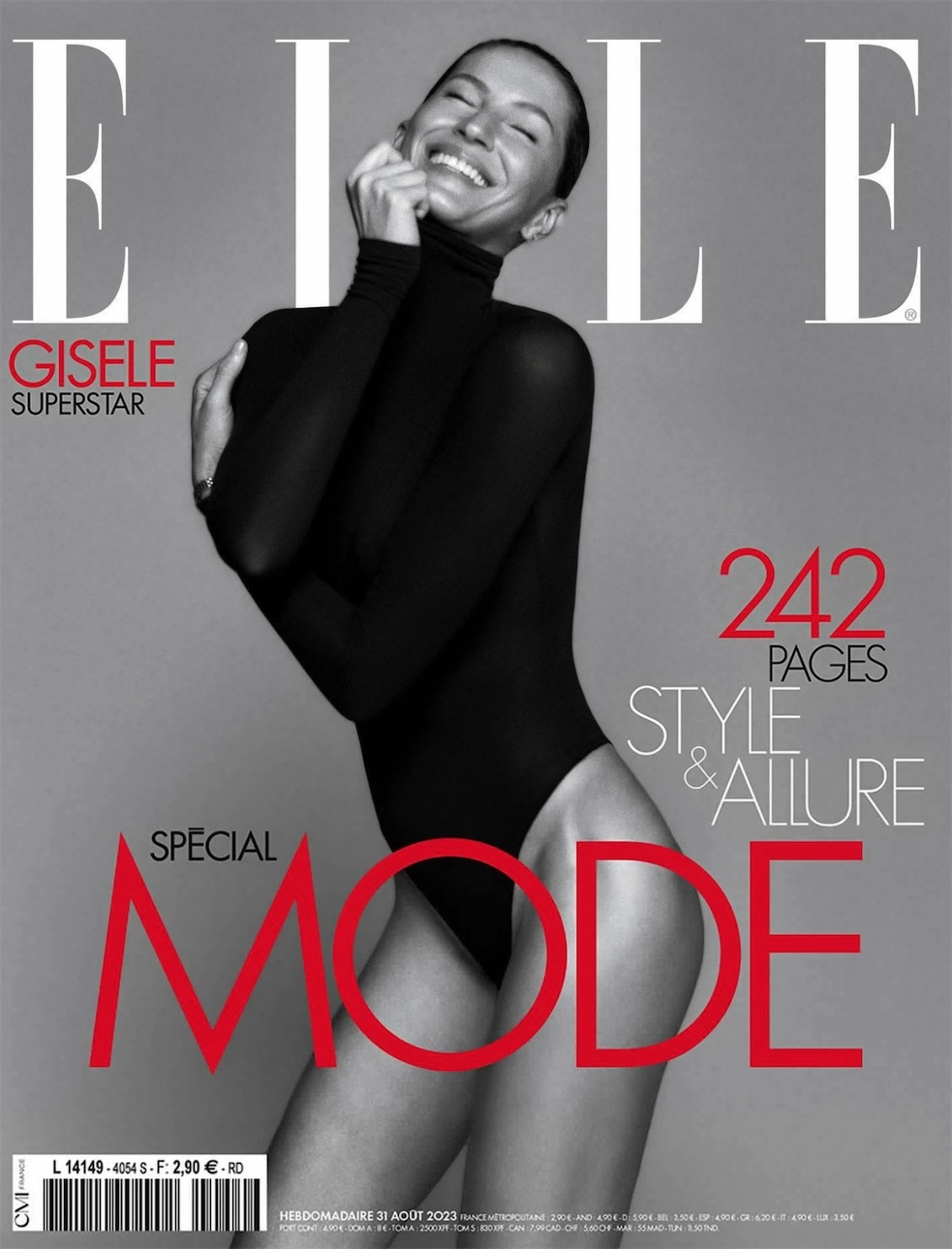 法国ELLE-以舒适中性的颜色为Bündchen设计风格图片