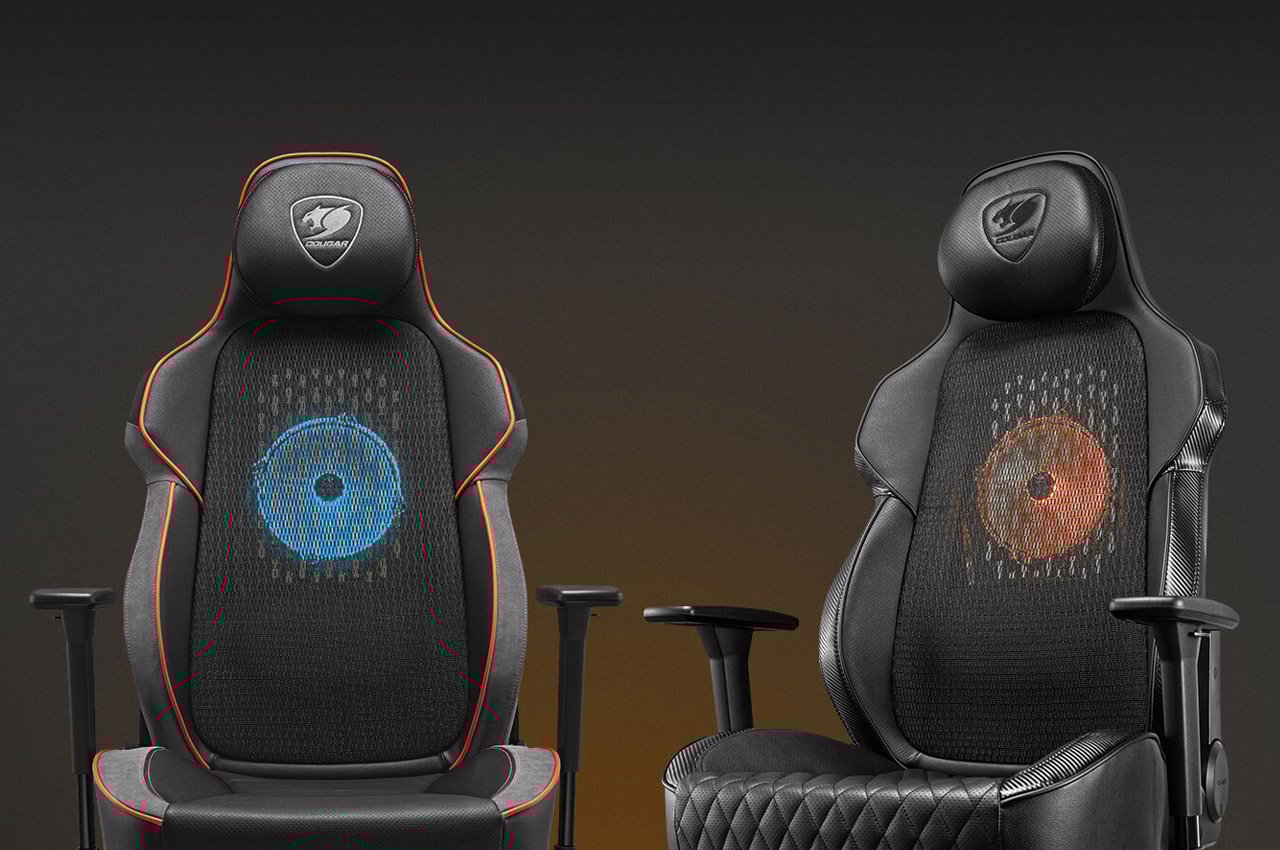 配备RGB风扇让您在游戏中不流汗的美洲狮NxSys AERO游戏椅---酷图编号13