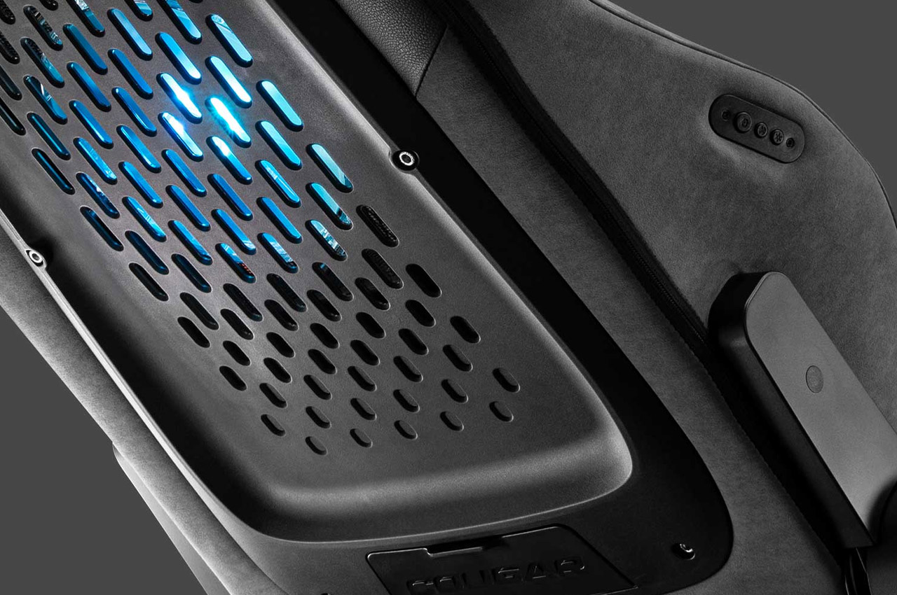 配备RGB风扇让您在游戏中不流汗的美洲狮NxSys AERO游戏椅---酷图编号3