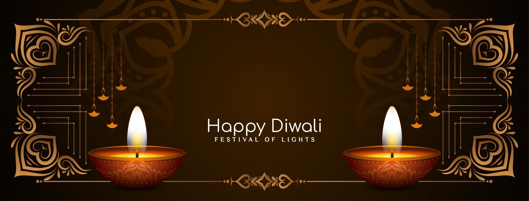 印度排灯节烛光素材图片