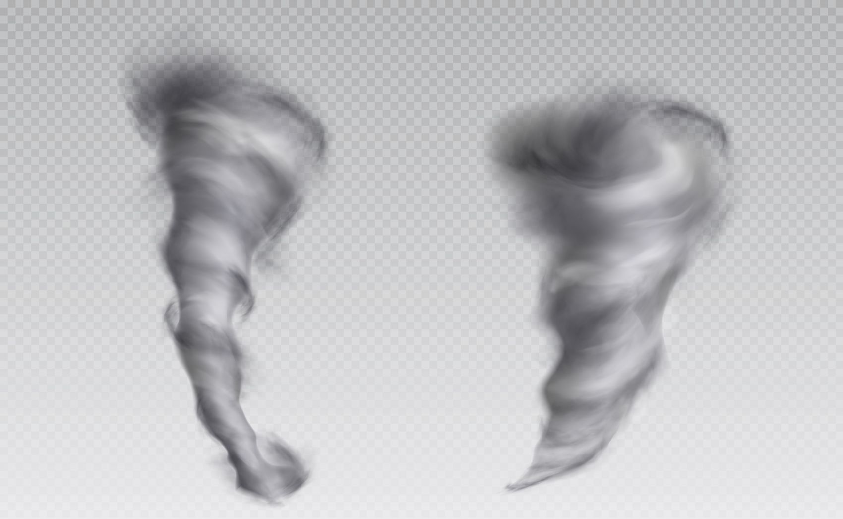 灰色龙卷风飓风素材图片