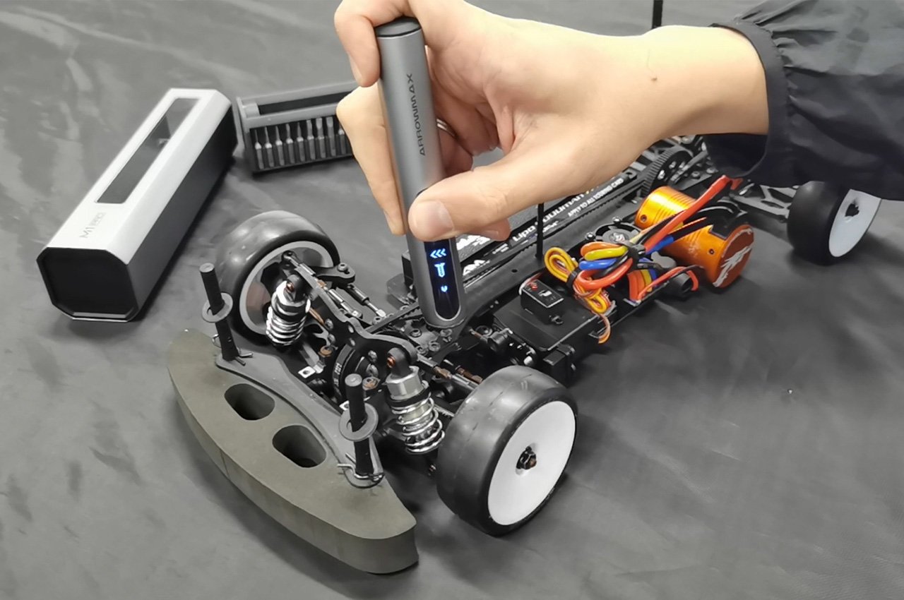 可以输出高达10kgf力的铅笔大小的电动螺丝刀---酷图编号2