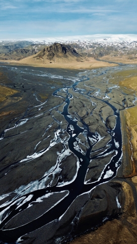 干枯的河流支流地理图