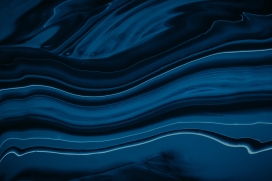 蓝色流动的液体花纹流体图