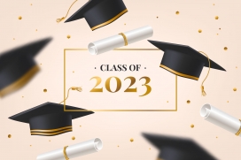 2023毕业生毕业典礼海报