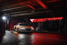 法拉利R8车轮汽车