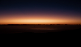 日落地平线美景