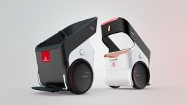 帮助行动不便人在机场导航的车辆