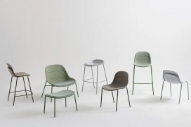 LAYER推出了一系列由回收PET瓶制成的环保座椅和凳子