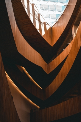 木质结构建筑内部图