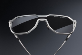 保时捷设计具有Edgy Cybertruck美学的未来主义铝制太阳镜