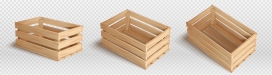 3D空木箱盒子素材