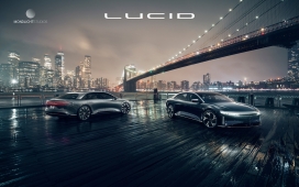 Lucid-电动汽车摄影图