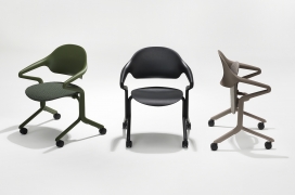 Herman Miller发布首款名为Fuld的嵌套椅