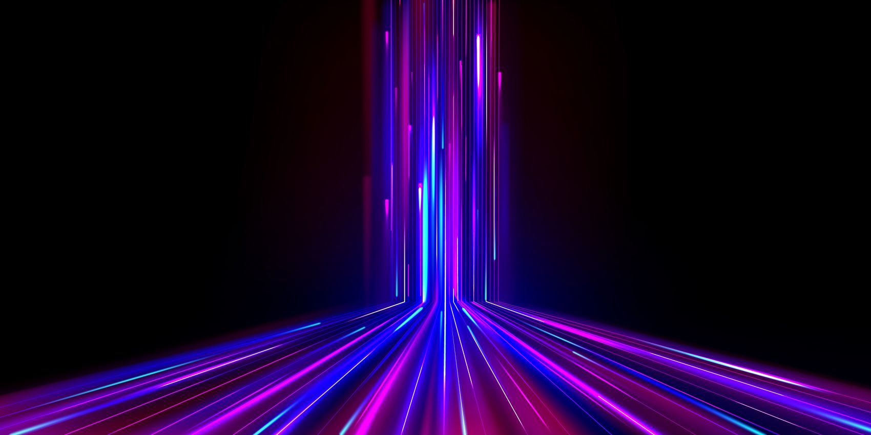 蓝紫色的光速汇集图图片