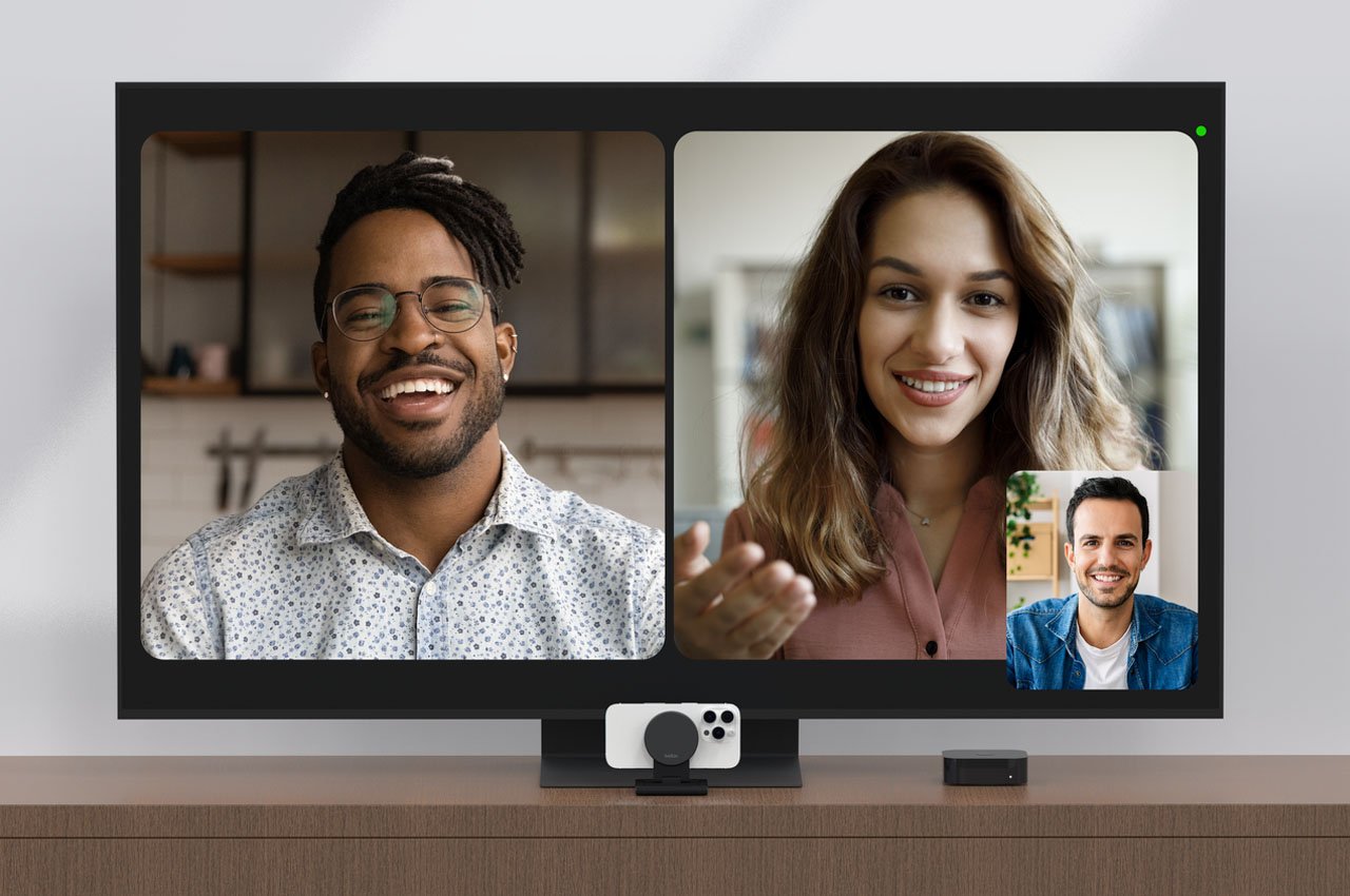 与MAGSAFE兼容的支架-将IPHONE变成苹果电视4K的网络摄像头---酷图编号2