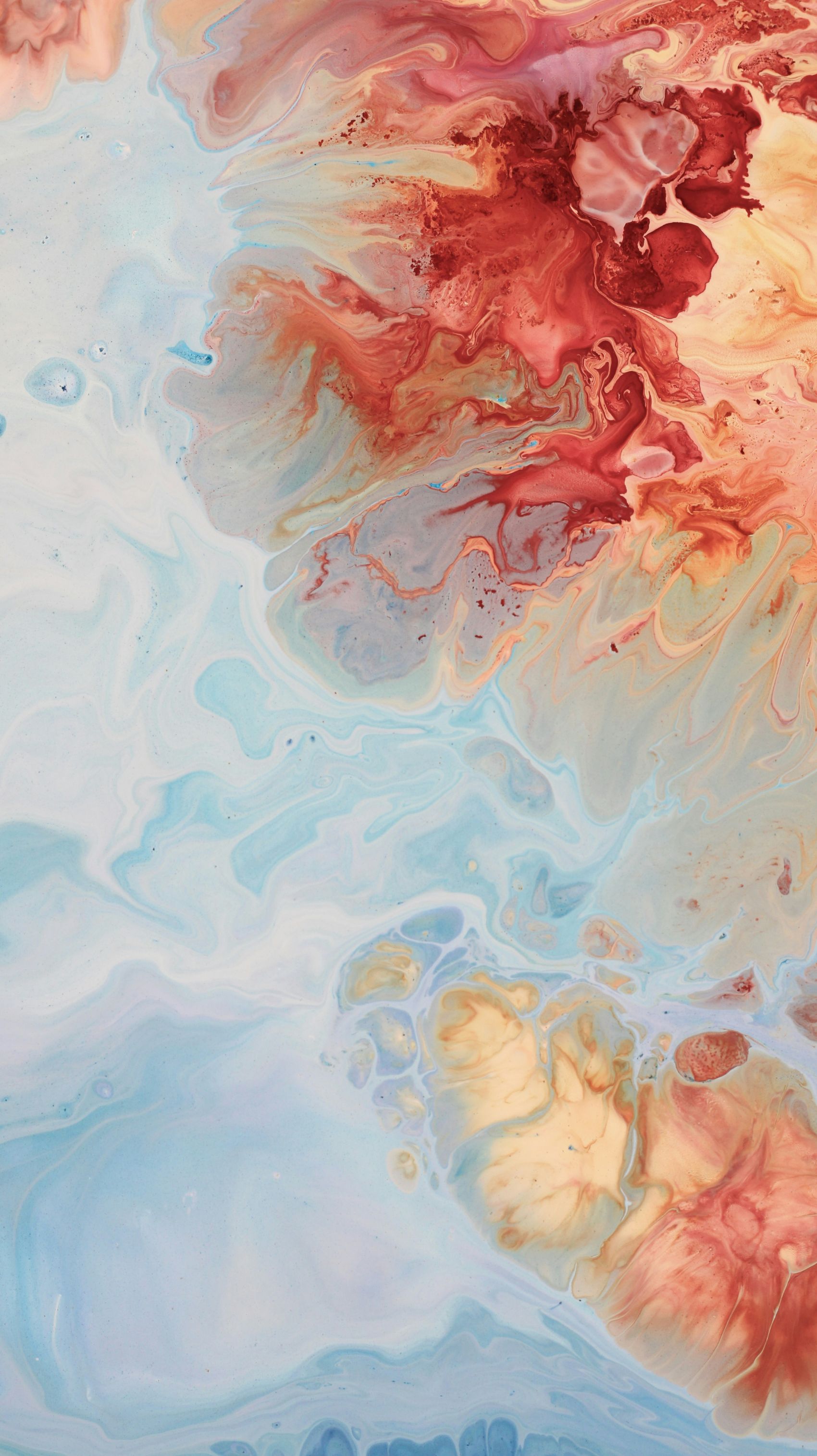 抽象液体花纹图图片