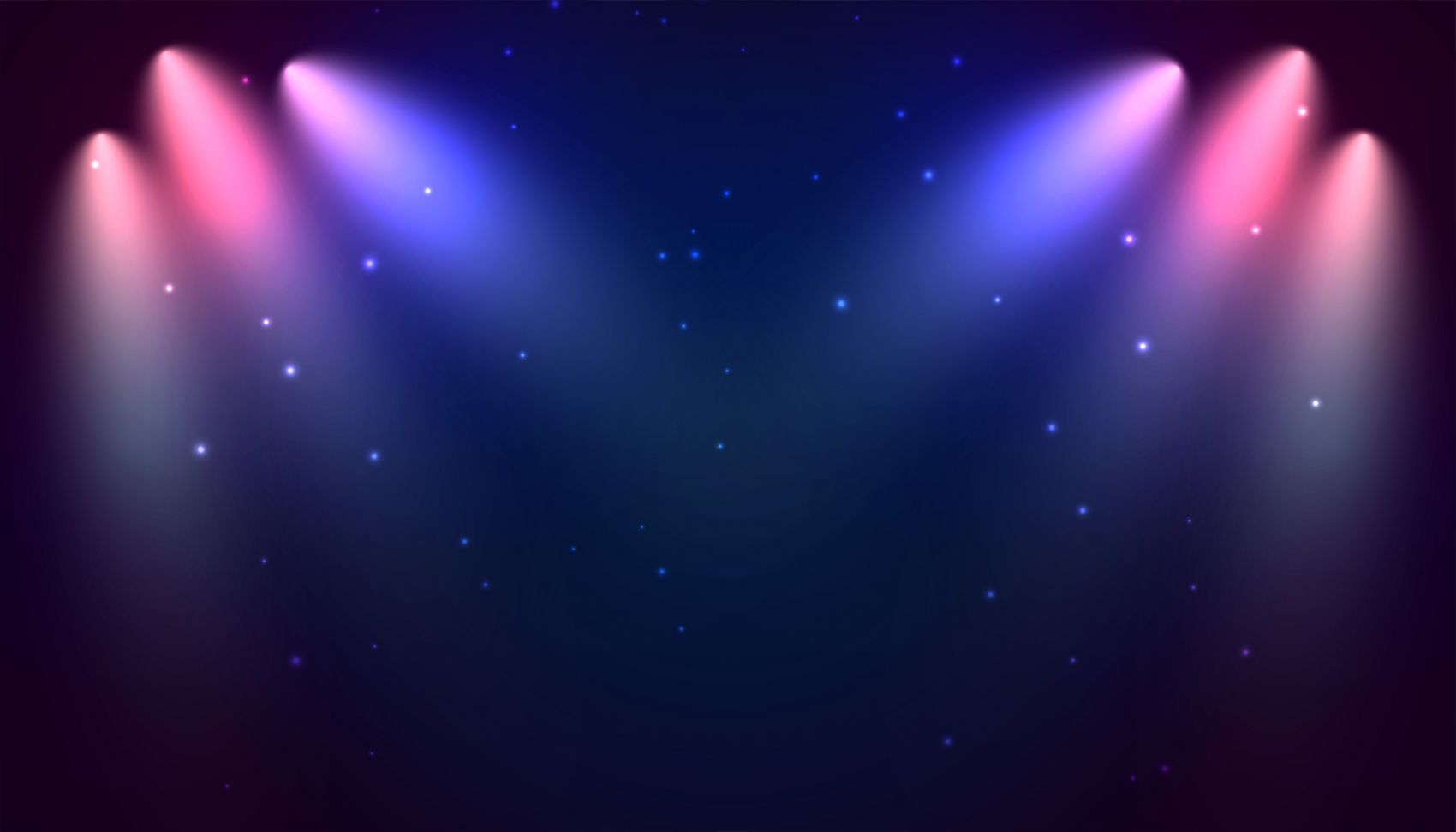 蓝色聚光灯素材图片