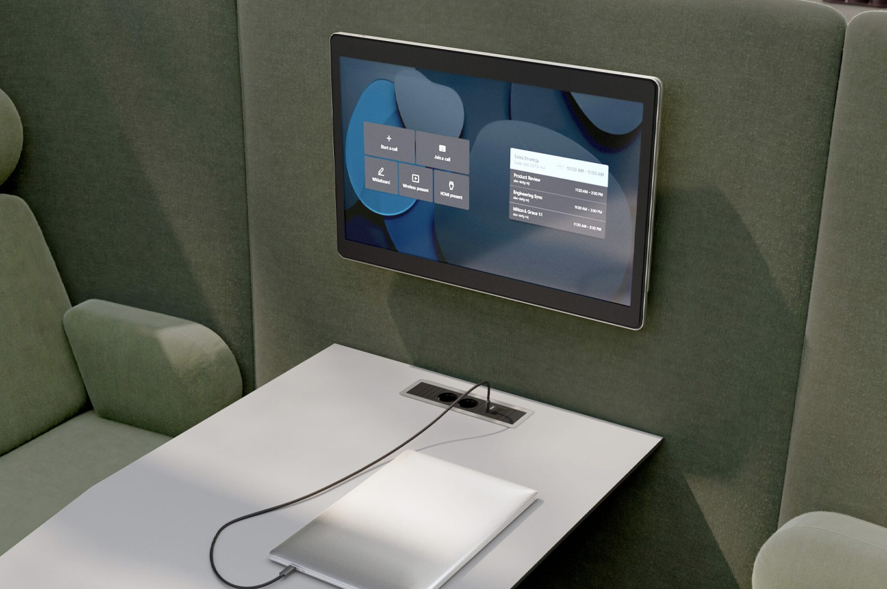 为您办公室提供舒适和高效小绿洲的现代化工作间---酷图编号4