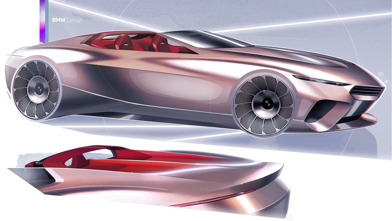 巧妙设计重塑优雅的宝马Skytop概念车---酷图编号1374807