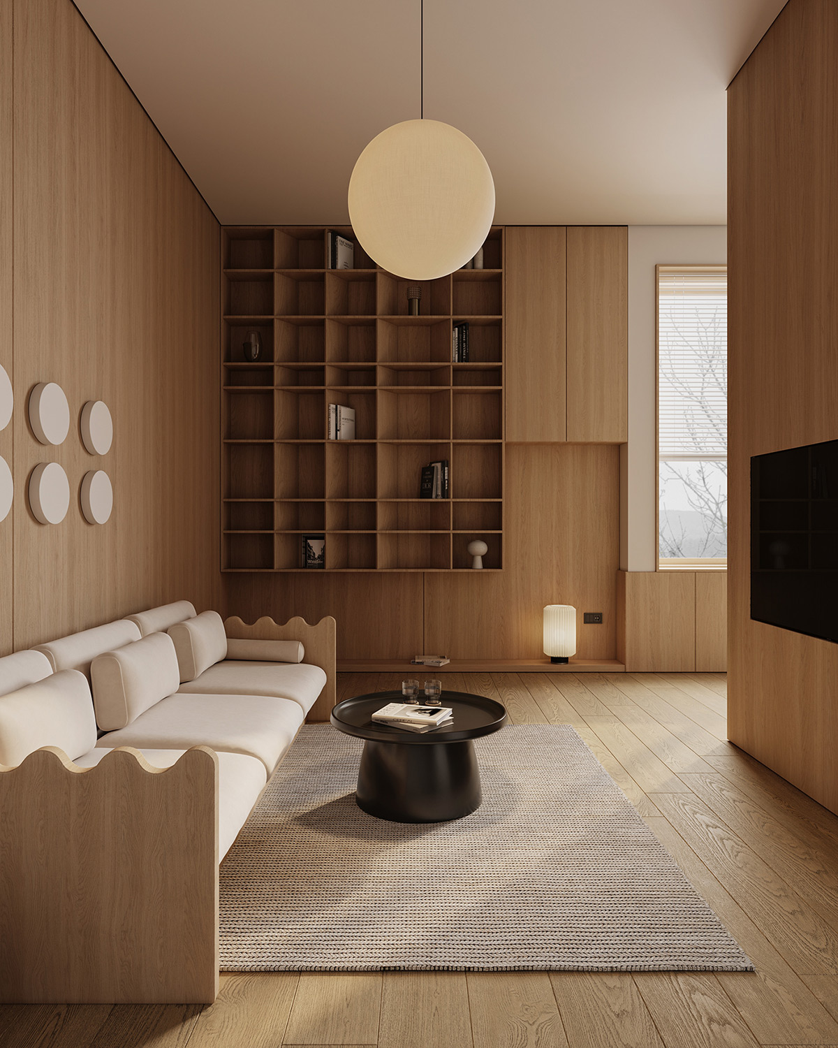 优雅的日本生活区室内设计住宅---酷图编号8