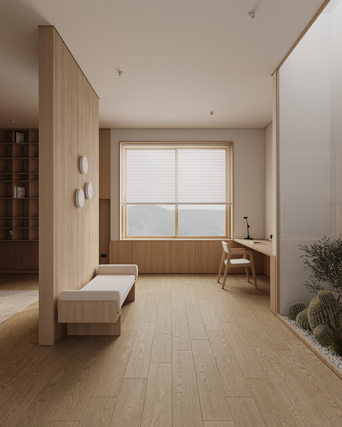 优雅的日本生活区室内设计住宅---酷图编号9