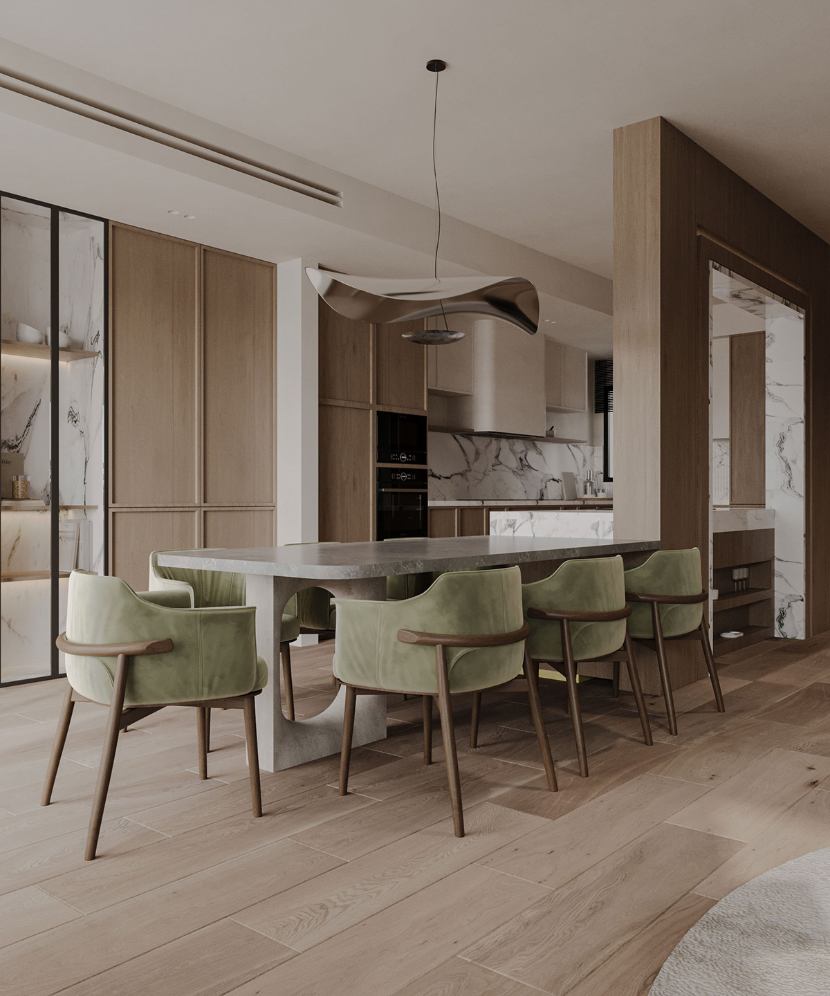 将大理石融入现代家居设计---酷图编号7