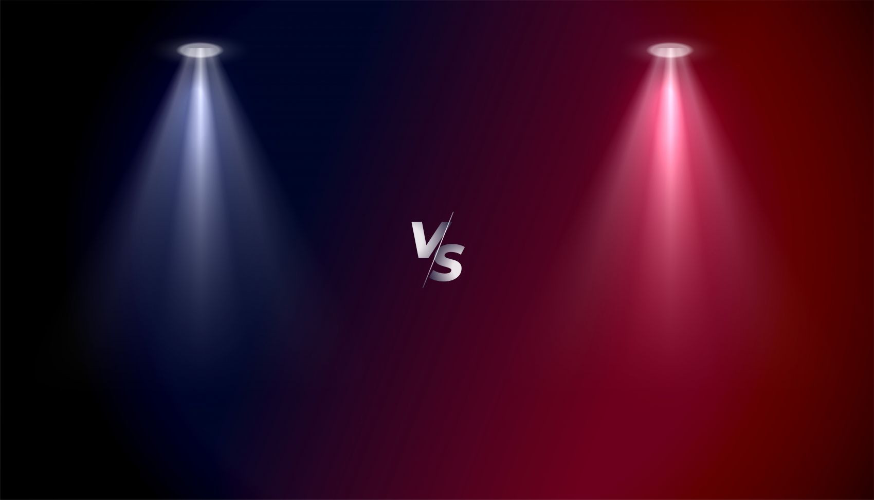 蓝红VS比赛PK射灯素材图片