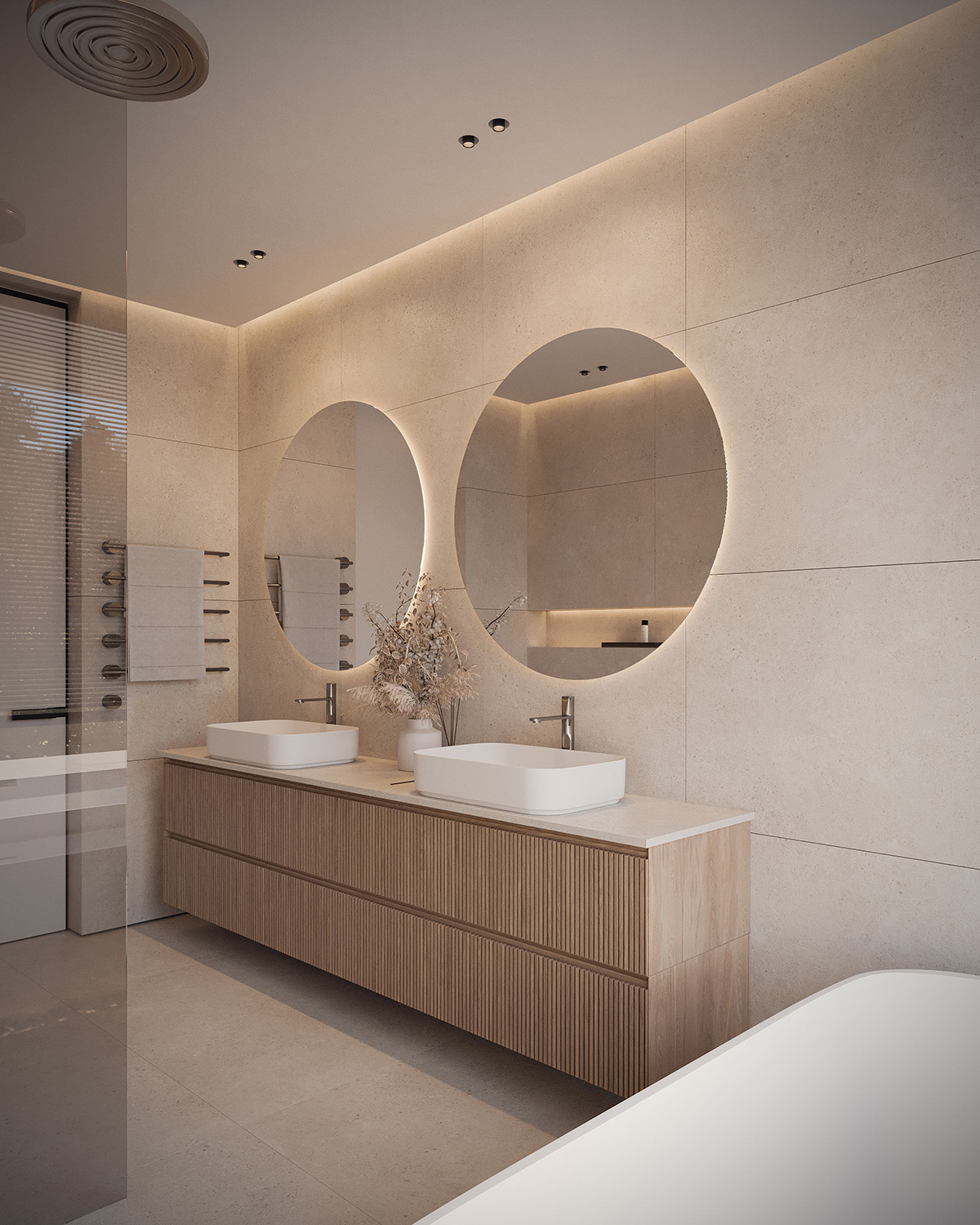 探索拥有绿色屋顶和无缝室内外生活的别墅---酷图编号14