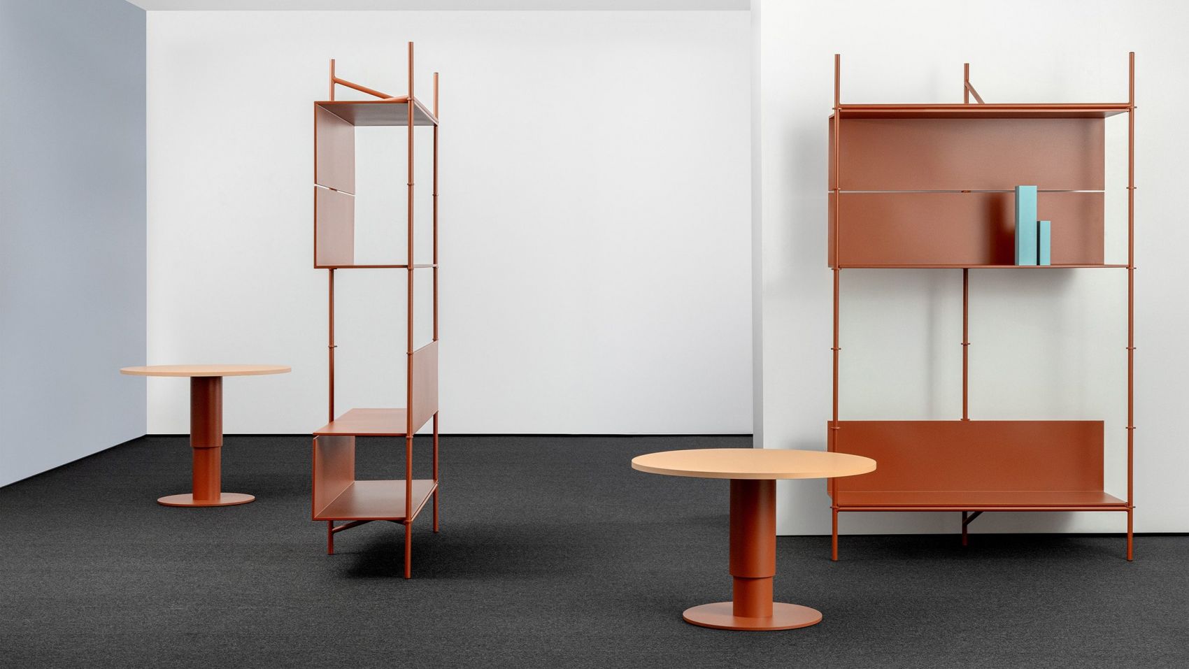 Ferruccio Laviani为Mara设计的Elle书架图片