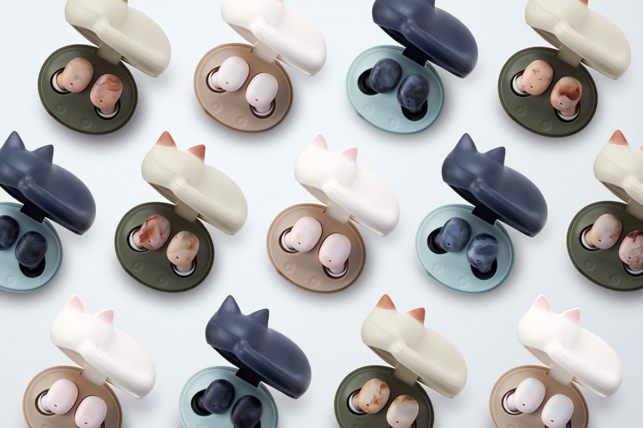 庆祝国际猫日设计的可爱猫形双耳塞套---酷图编号8