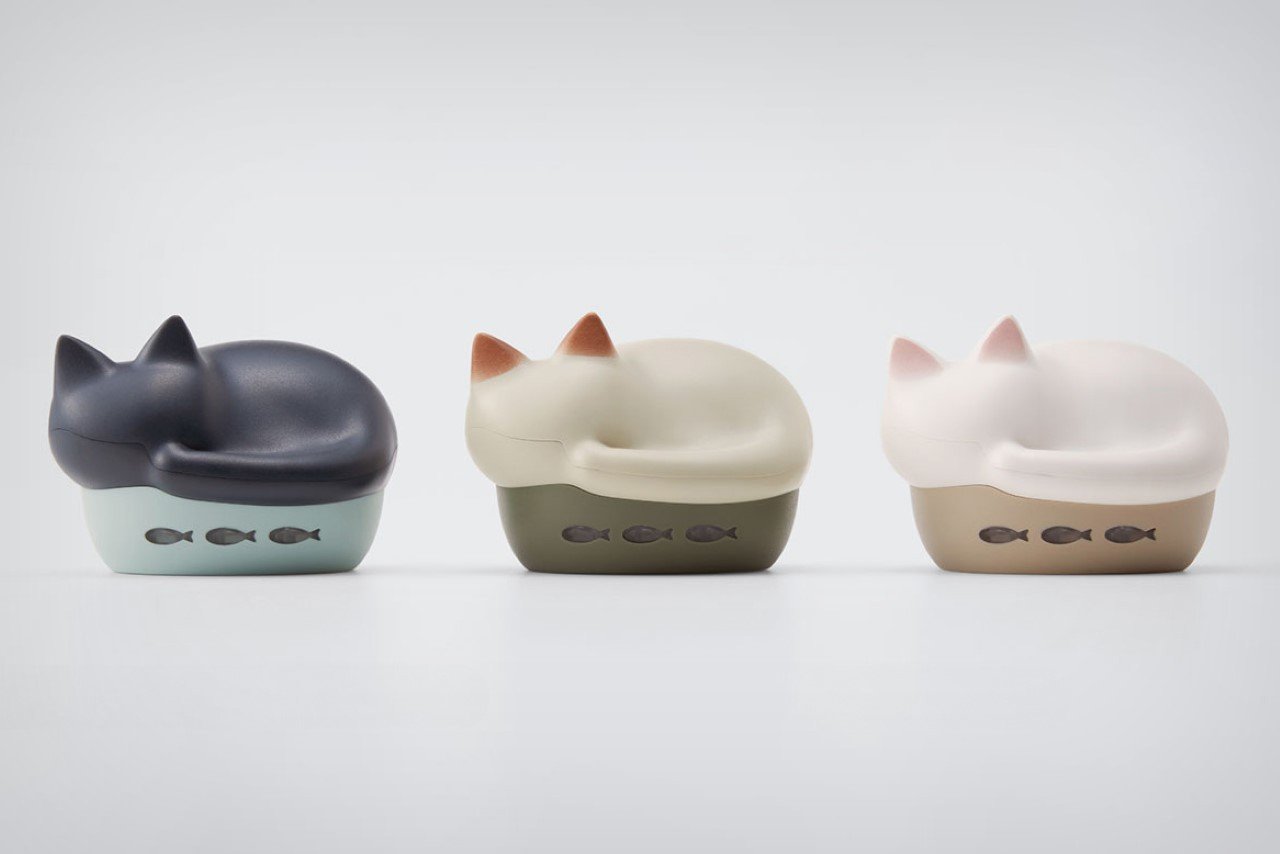 庆祝国际猫日设计的可爱猫形双耳塞套---酷图编号5