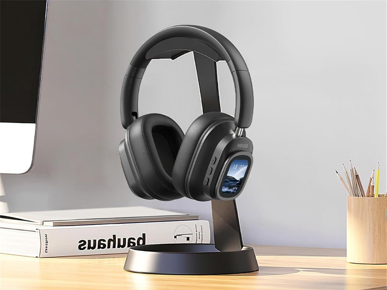 配有可拆卸IPOD带触摸屏的头戴立体耳机---酷图编号3