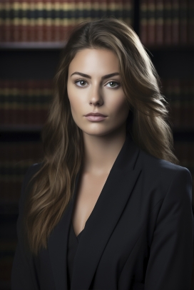 法国职场女性商务图