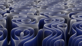 抽象褶皱曲折图