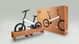 “ebii”智能自行车包装设计