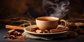 热气腾腾的中药