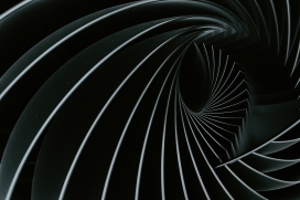 旋转的线条抽象背景