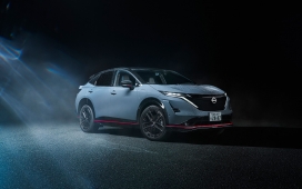 Nissan Ariya NISMO-越野车写真商业摄影图