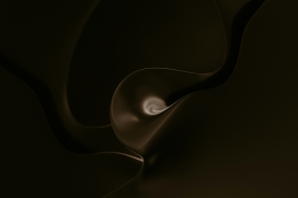 抽象咖啡色旋转背景图