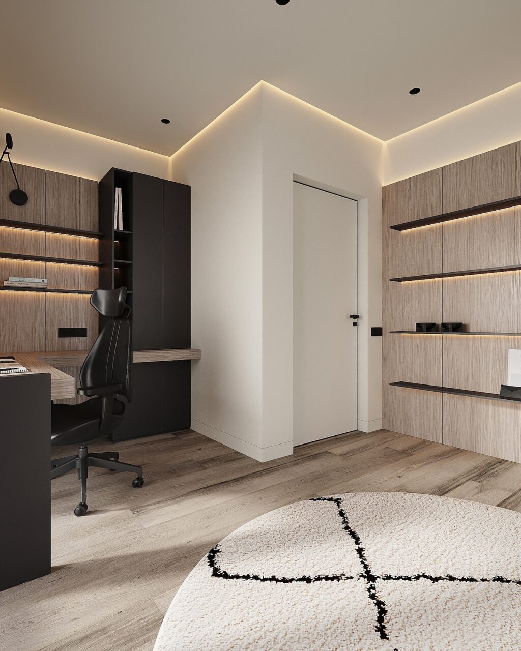 德国的现代优雅-令人惊叹的两层公寓内---酷图编号29