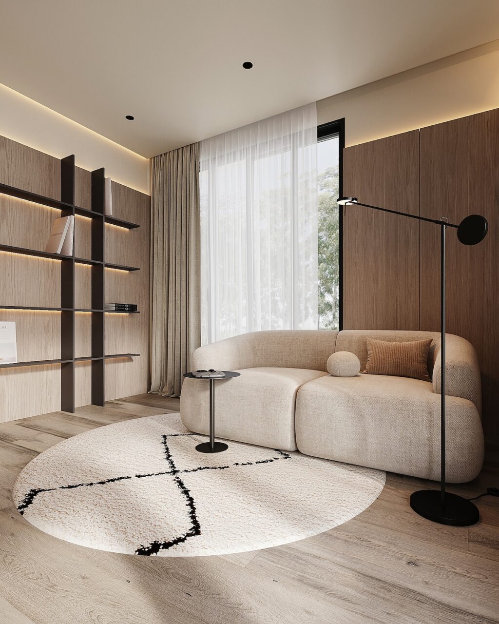 德国的现代优雅-令人惊叹的两层公寓内---酷图编号27