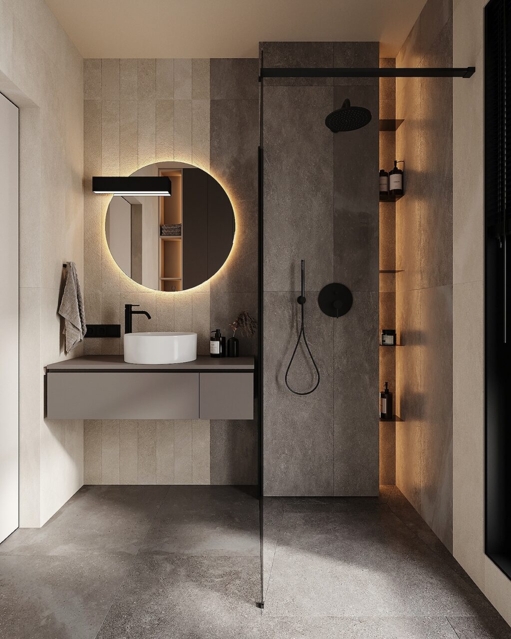 德国的现代优雅-令人惊叹的两层公寓内---酷图编号26