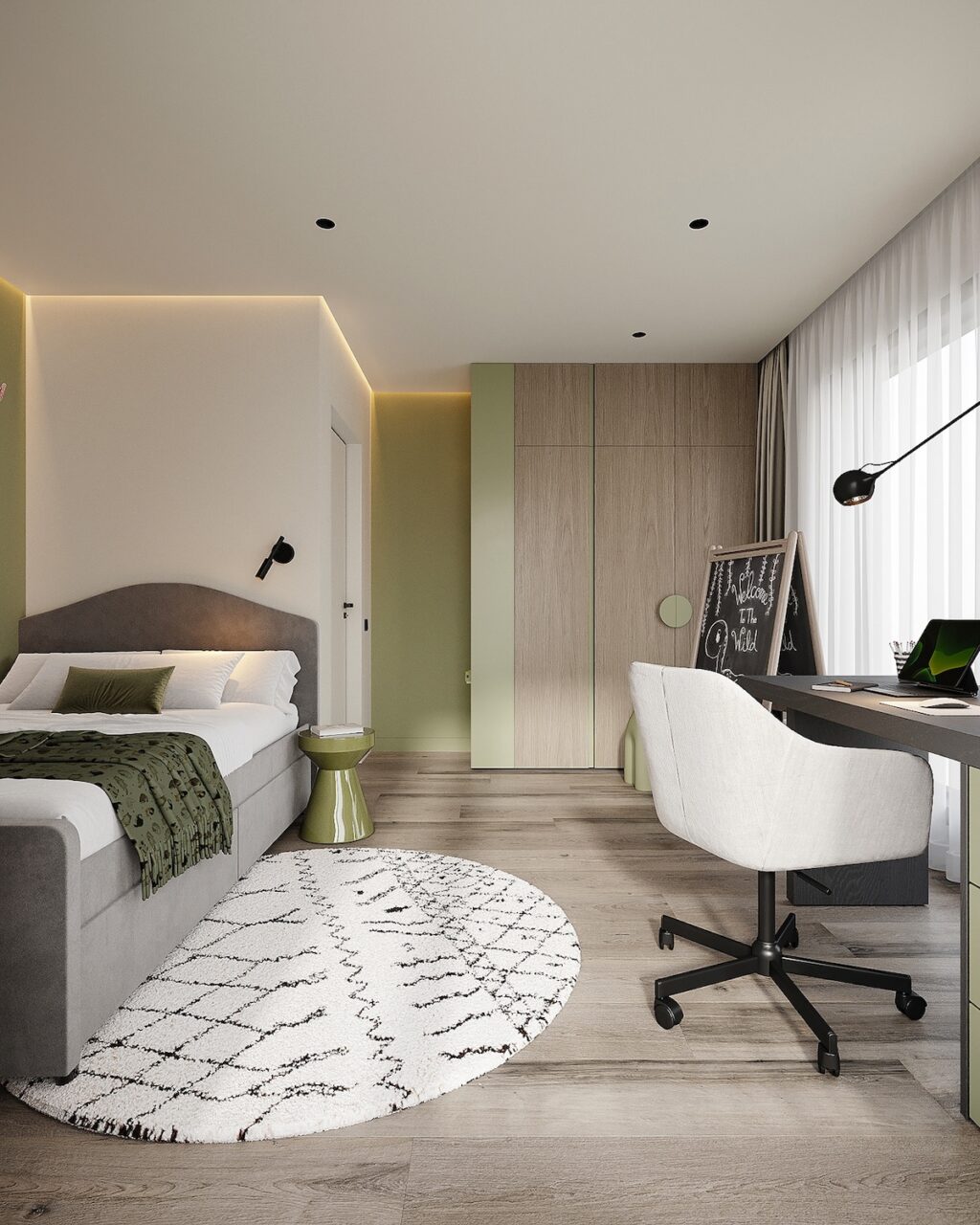 德国的现代优雅-令人惊叹的两层公寓内---酷图编号25